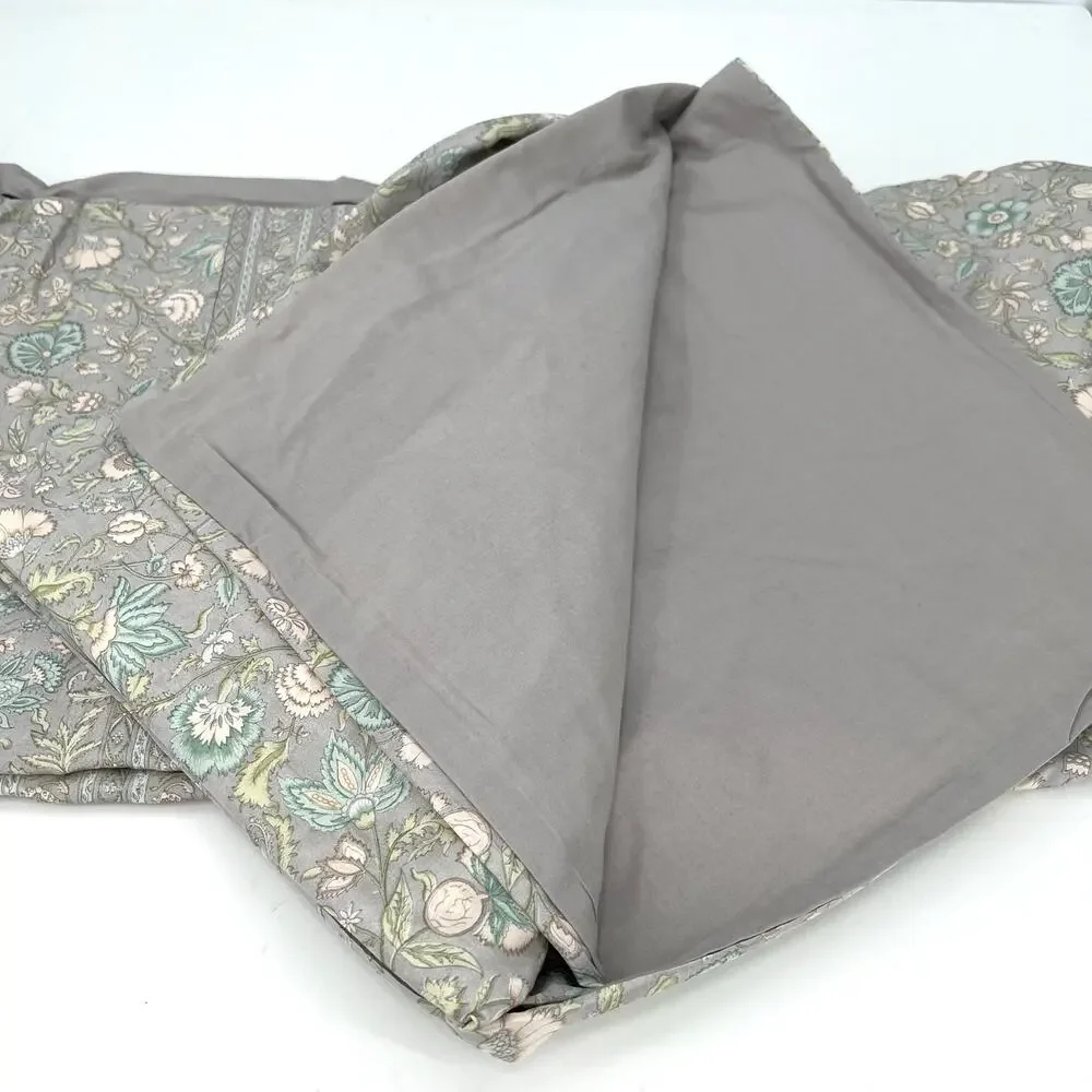 Pottery Barn Anna Luxurious Mulberry Silk Duvet Cover and 2 Standard Shams